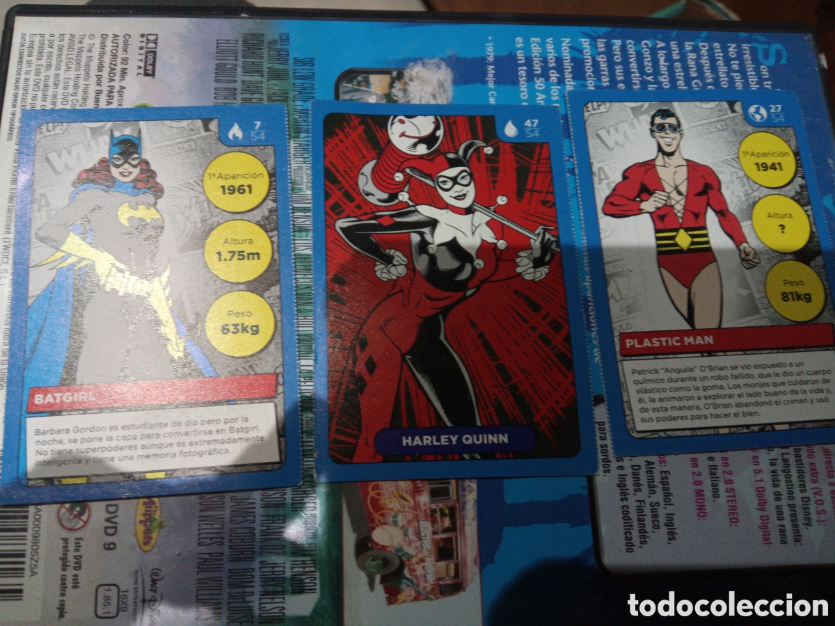Coleccionismo cromos antiguos: cartas carrefour de batman - Foto 1