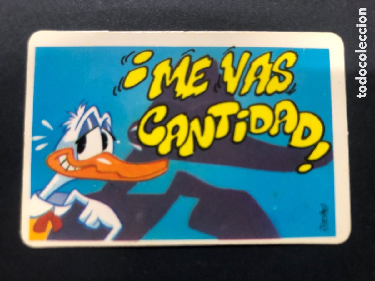 Colecionismo Cromos antigos: CROMO BOLLYCAO COLECCION PEGUI-TARJETA ME VAS CANTIDAD