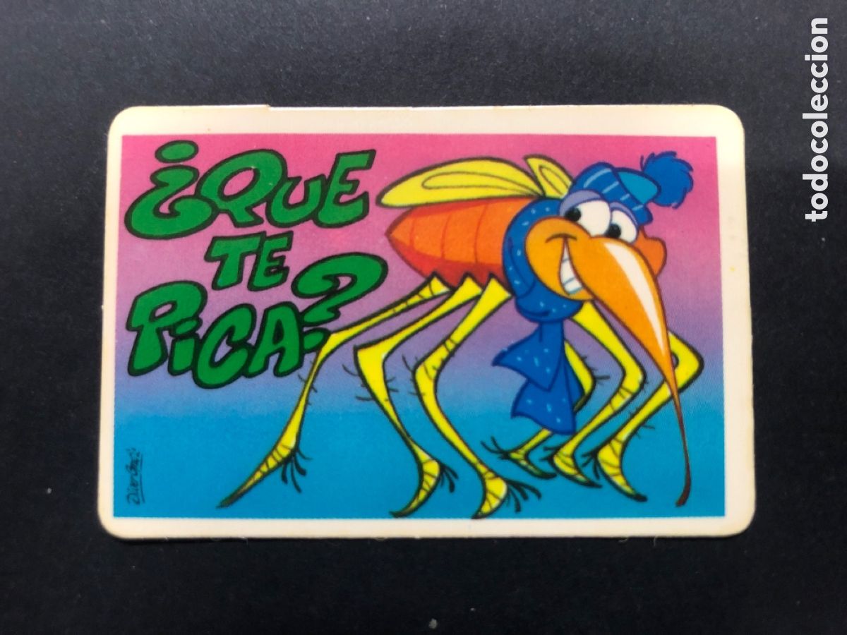 Colecionismo Cromos antigos: CROMO BOLLYCAO COLECCION PEGUI-TARJETA QUE TE PICA ?