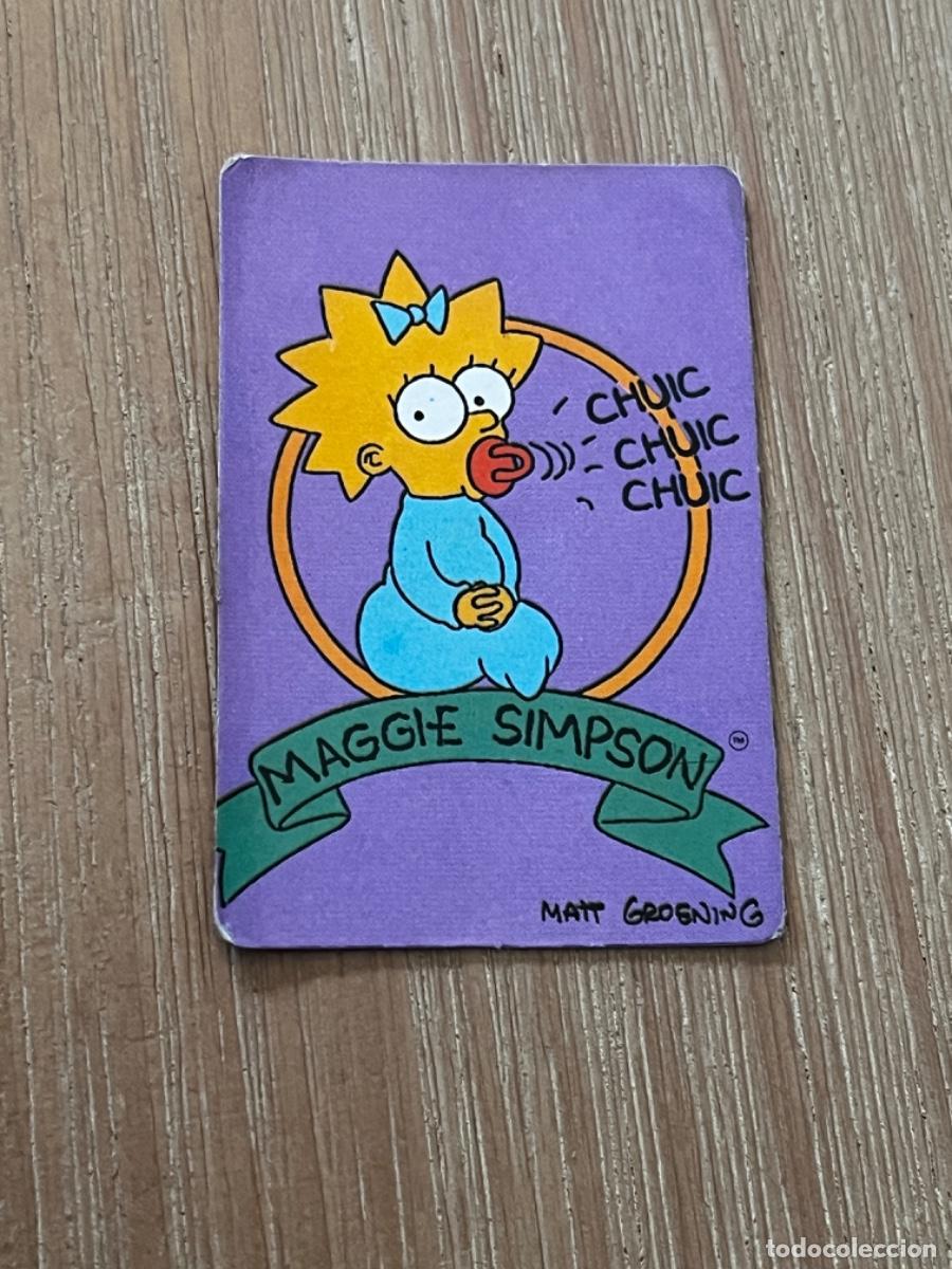 Coleccionismo cromos antiguos: 2. CROMO BOLLYCAO LOS SIMPSONS - Foto 1
