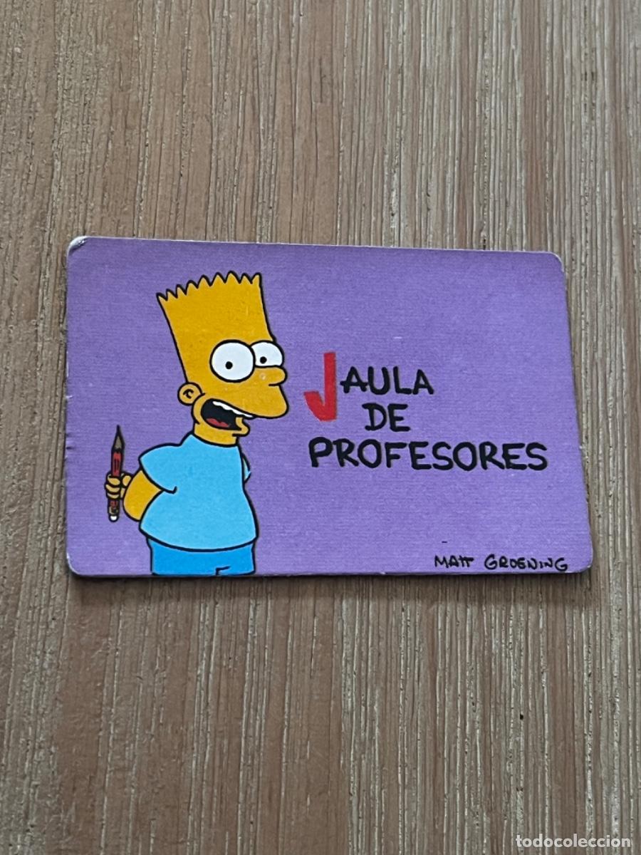 Coleccionismo cromos antiguos: 2. CROMO BOLLYCAO LOS SIMPSONS - Foto 1
