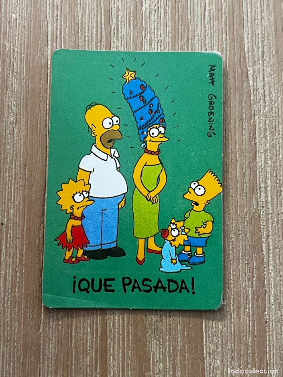 Coleccionismo cromos antiguos: 2. CROMO BOLLYCAO LOS SIMPSONS - Foto 1