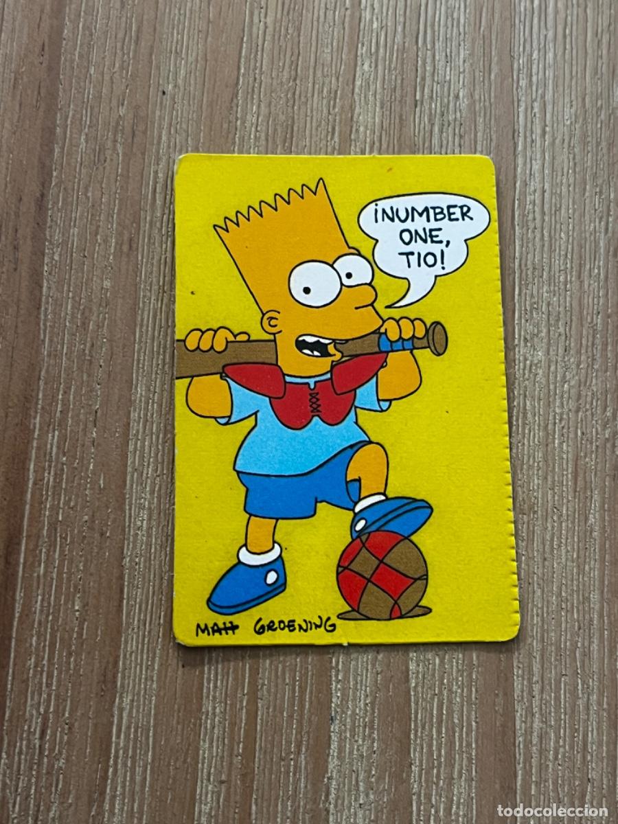 Coleccionismo cromos antiguos: 2. CROMO BOLLYCAO LOS SIMPSONS - Foto 1