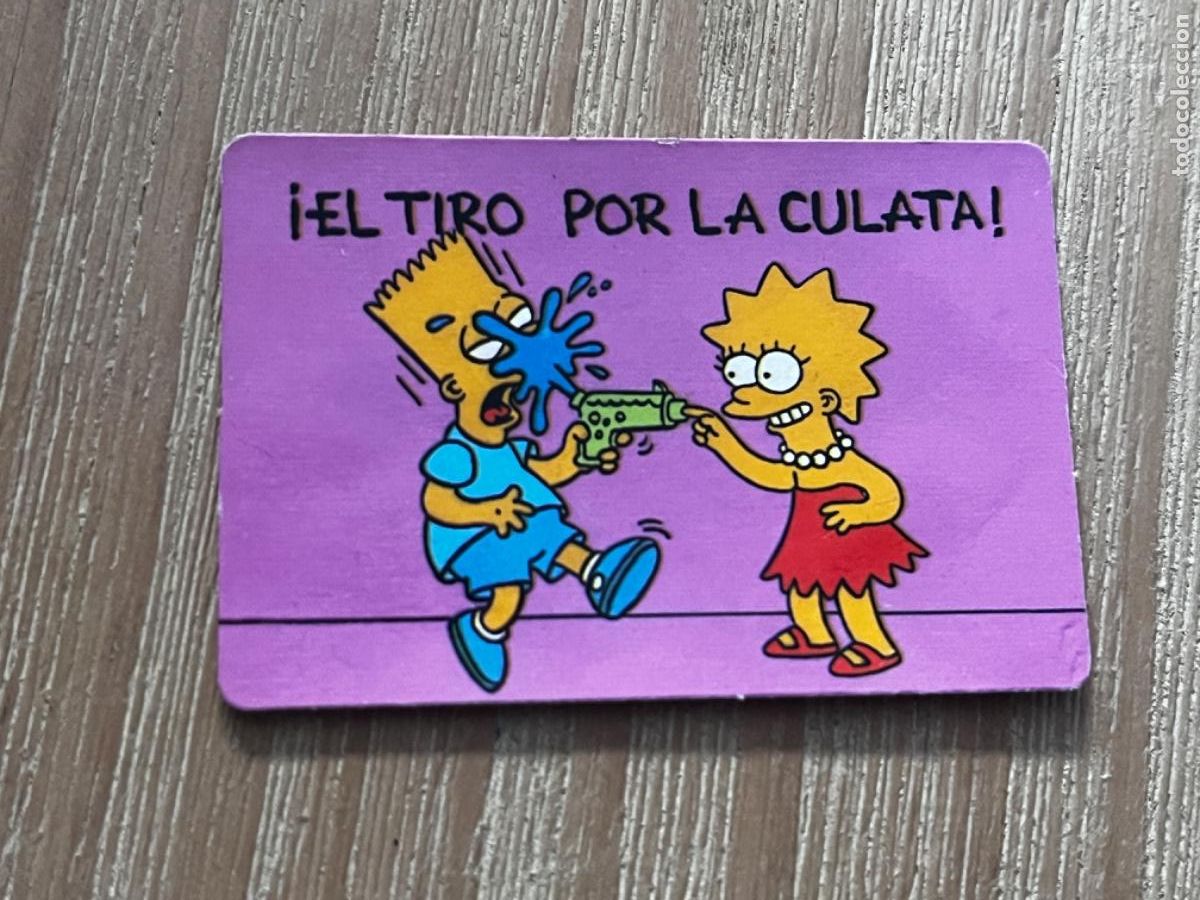 Coleccionismo cromos antiguos: 2. CROMO BOLLYCAO LOS SIMPSONS - Foto 1