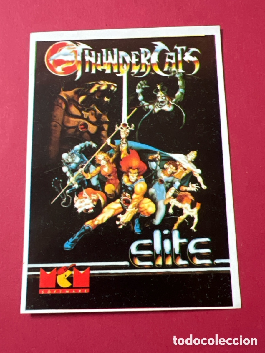 Coleccionismo cromos antiguos: A1738. Software collection Thundercats. N 39 NUNCA PEGADO - Foto 1