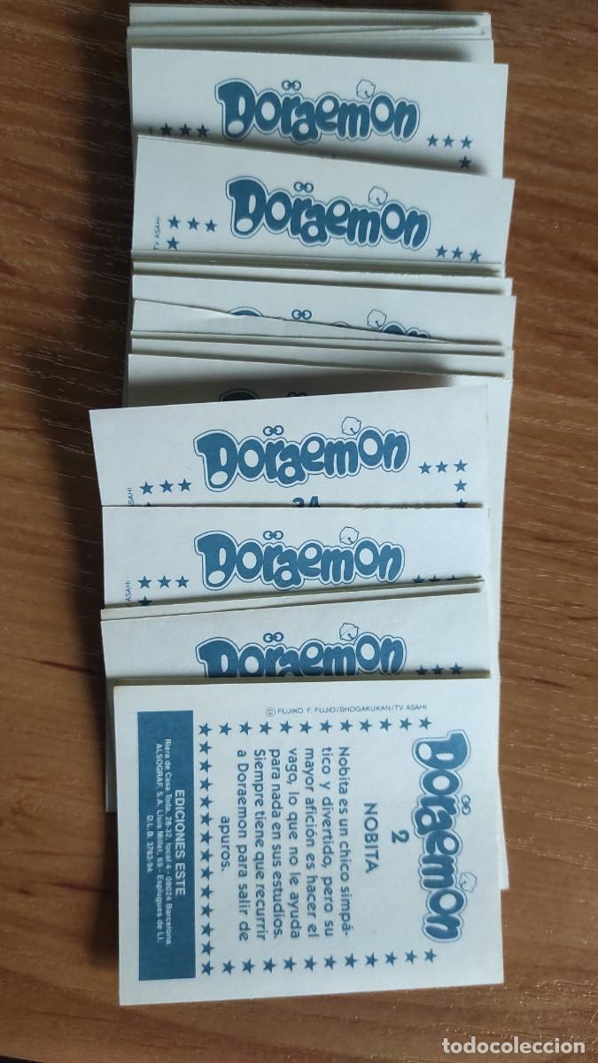 Coleccionismo cromos antiguos: 29 CROMO NUNCA PEGADO DORAEMON. EDICIONES ESTE 1994 - Foto 2