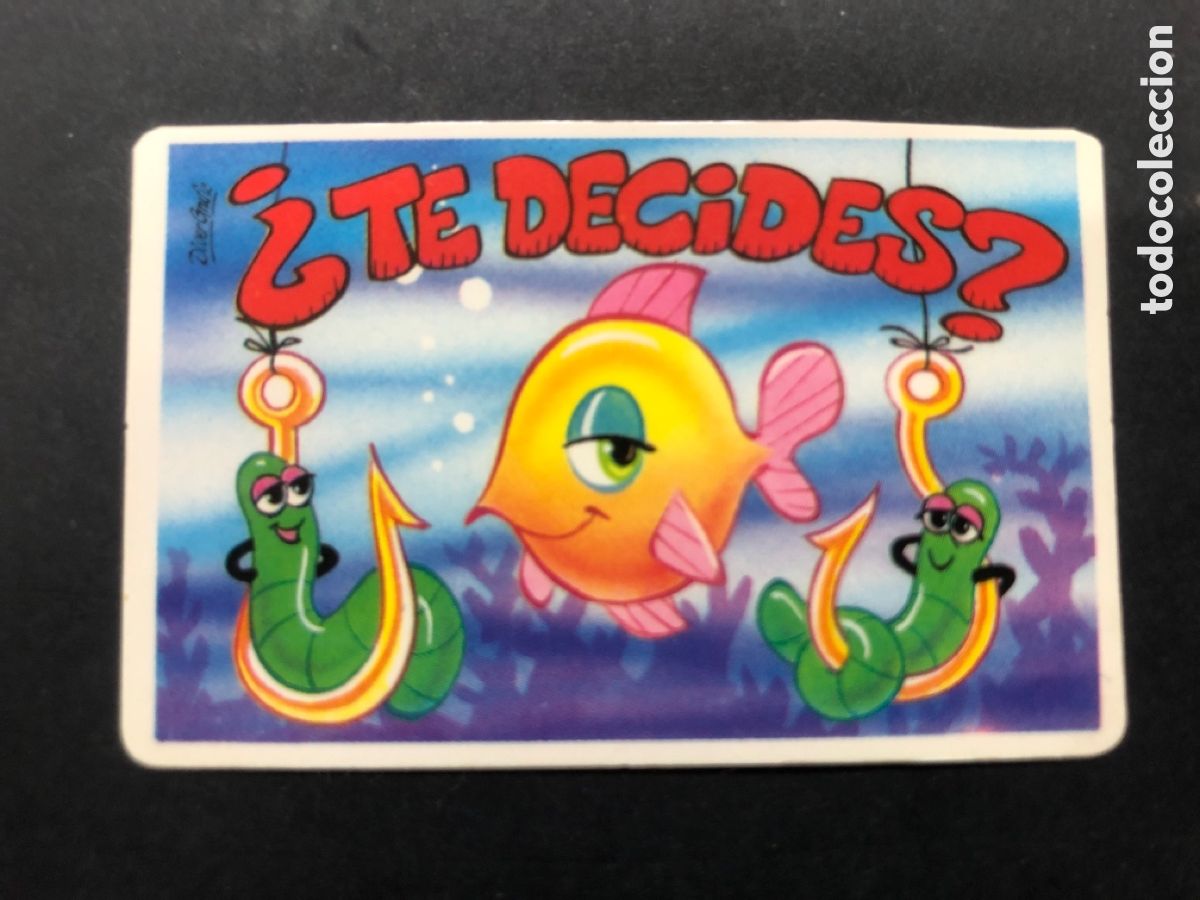 Colecionismo Cromos antigos: CROMO BOLLYCAO COLECCION PEGUI-TARJETA II TE DECIDES ?