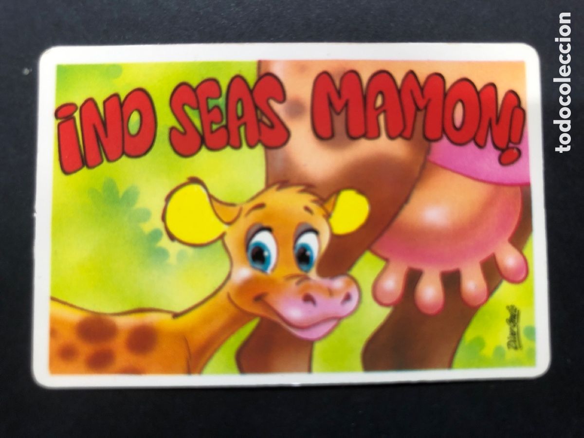 Colecionismo Cromos antigos: CROMO BOLLYCAO COLECCION PEGUI-TARJETA II NO SEAS MAMON