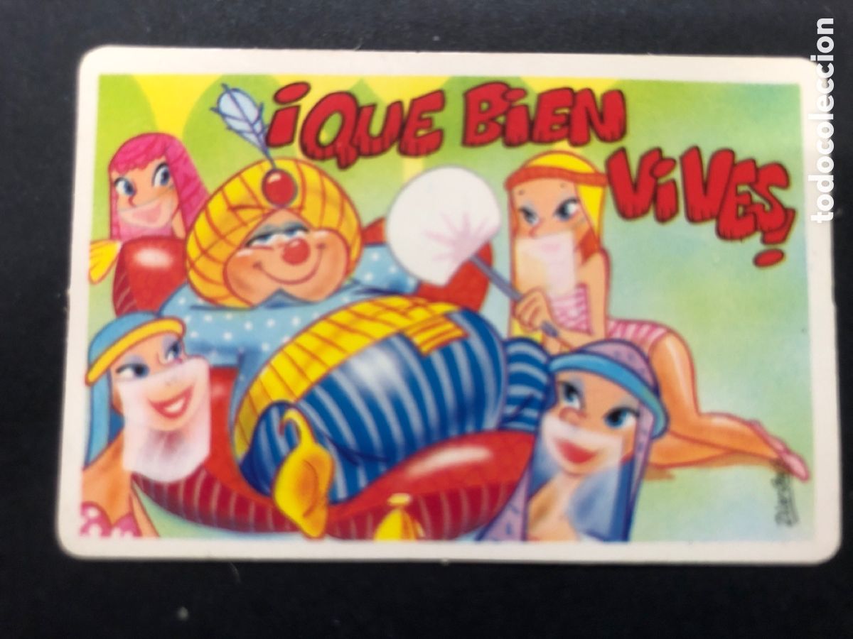 Colecionismo Cromos antigos: CROMO BOLLYCAO COLECCION PEGUI-TARJETA II QUE BIEN VIVES