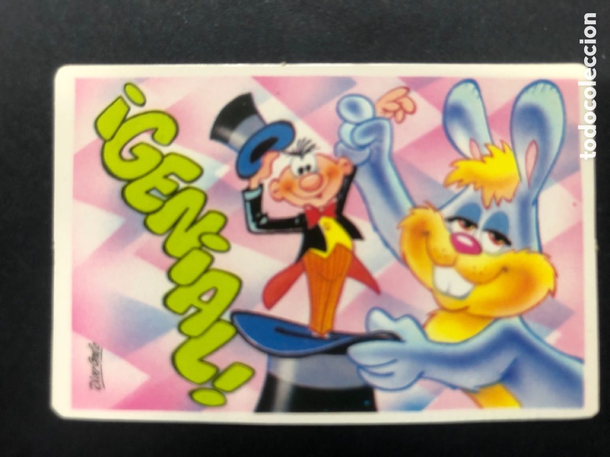 Colecionismo Cromos antigos: CROMO BOLLYCAO COLECCION PEGUI-TARJETA II GENIAL