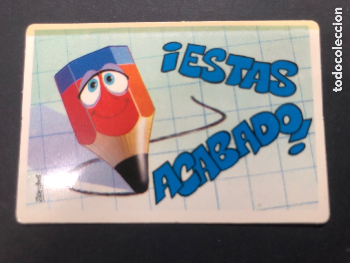 Colecionismo Cromos antigos: CROMO BOLLYCAO COLECCION PEGUI-TARJETA ESTAS ACABADO