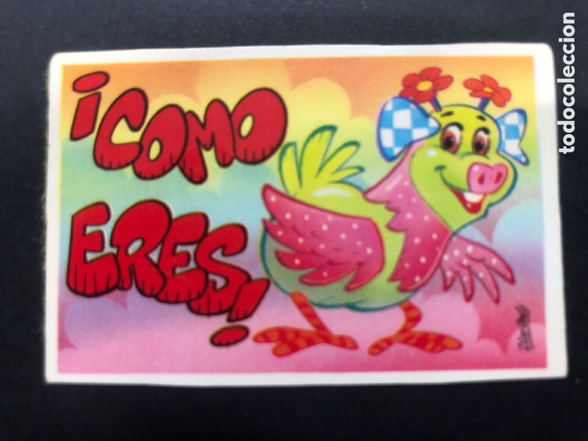 Colecionismo Cromos antigos: CROMO BOLLYCAO COLECCION PEGUI-TARJETA COMO ERES