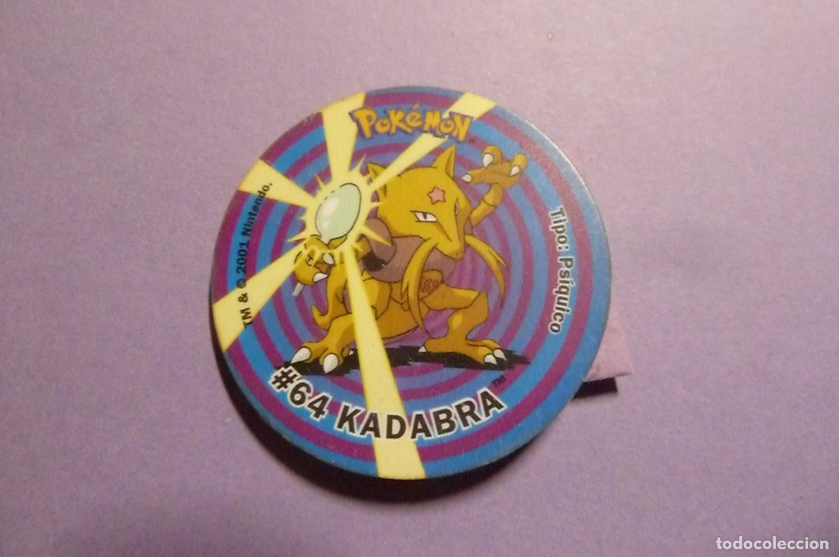 Coleccionismo cromos antiguos: Pokemon Tazos Attack #64 Kadabra - Foto 1