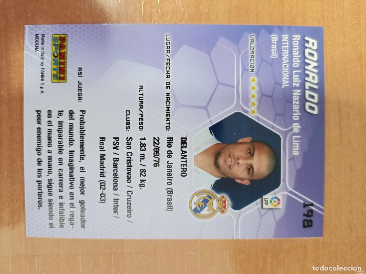 Coleccionismo cromos antiguos: ronaldo, 05 06 megacracks - Foto 2
