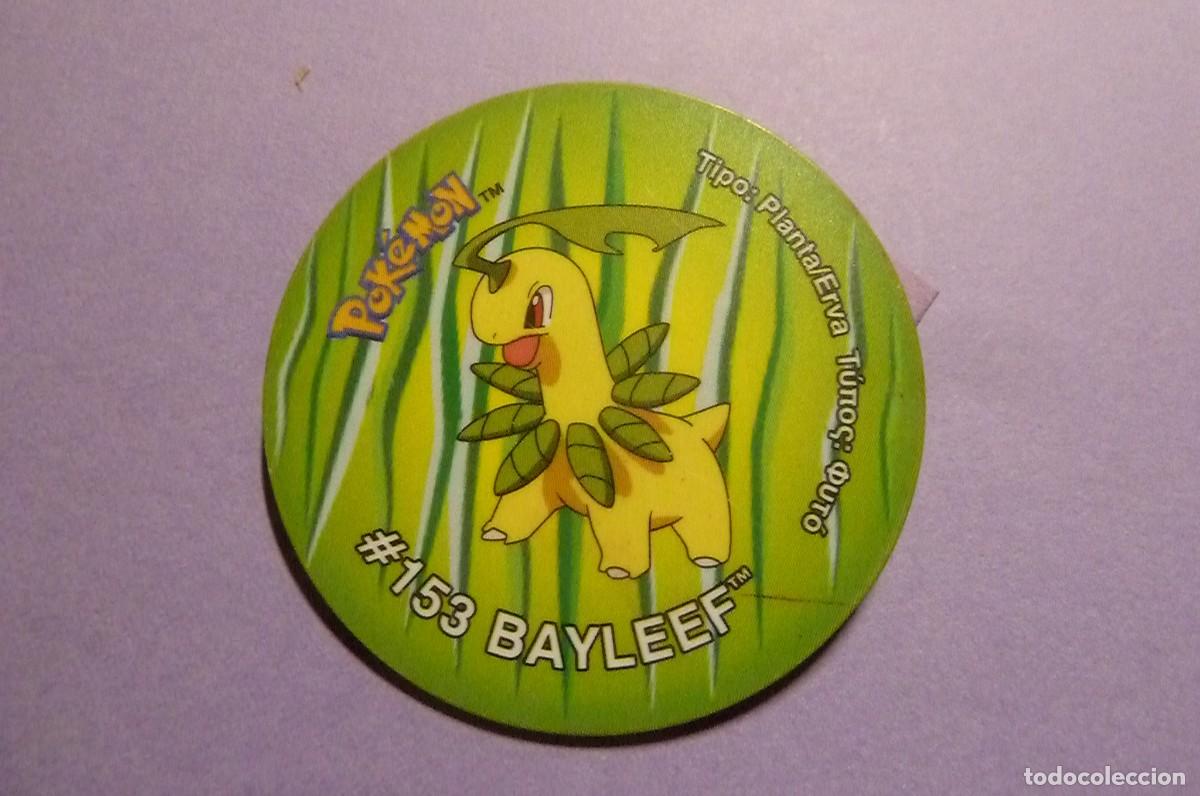 Coleccionismo cromos antiguos: Pokemon Tazos3 #153 Bayleef - Foto 1