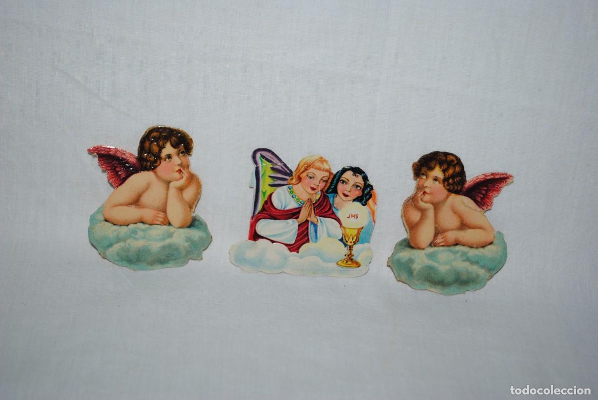 Coleccionismo cromos antiguos: CROMOS DE ANGELITOS . - Foto 1