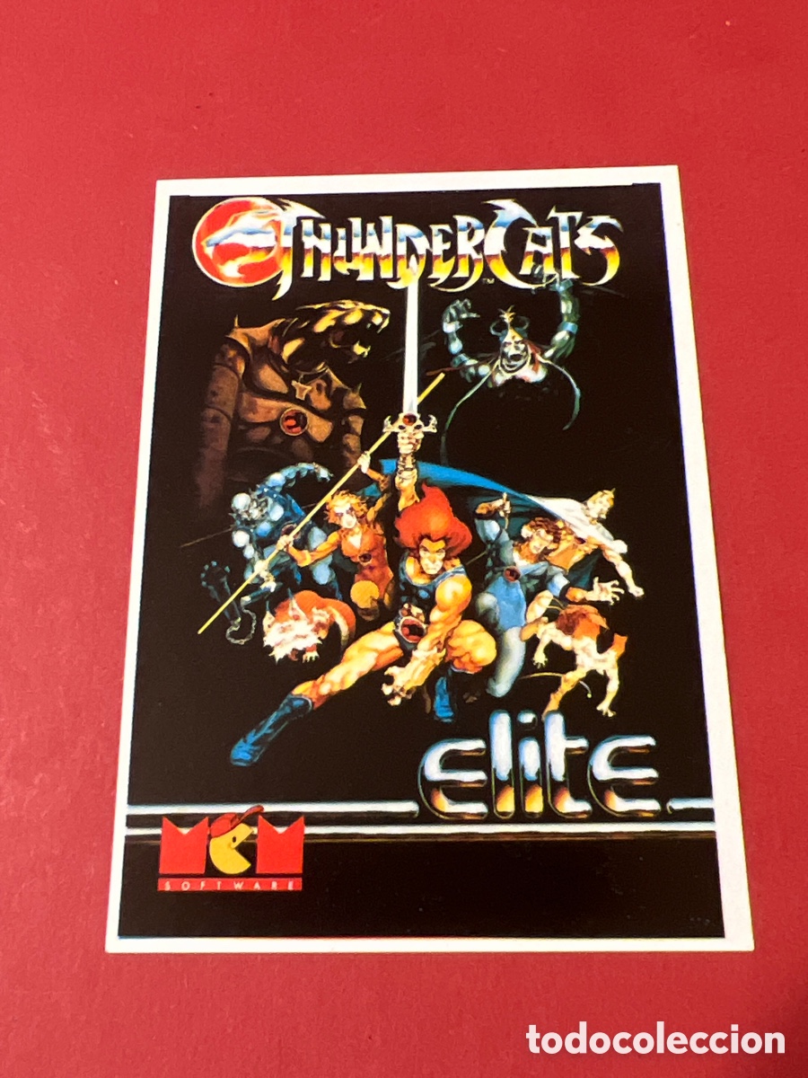 Coleccionismo cromos antiguos: A1701. Software collection Thundercats. N 39 NUNCA PEGADO - Foto 1