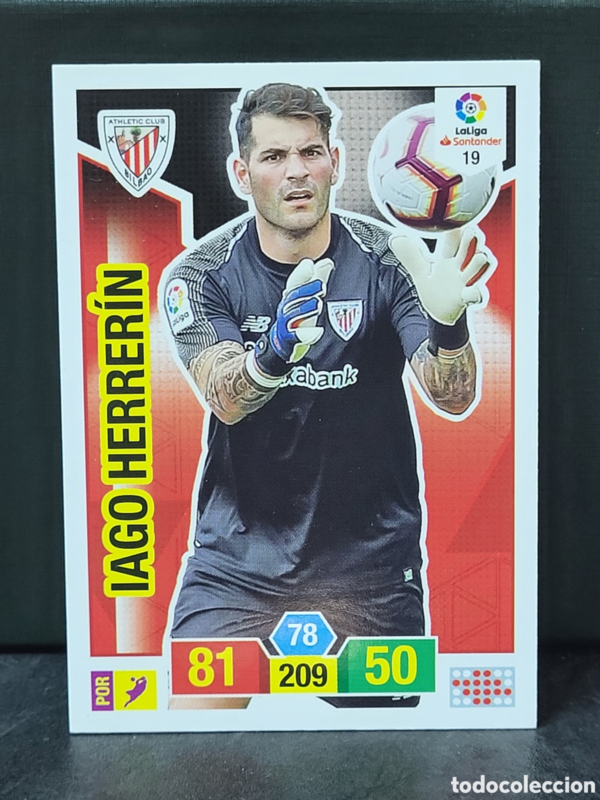 Collectable Antique Stickers: IAGO HERRERIN ATHLETIC CLUB DE BILBAO N&ordm; 19 CROMO ADRENALYN 2018 2019 18 19 PANINI