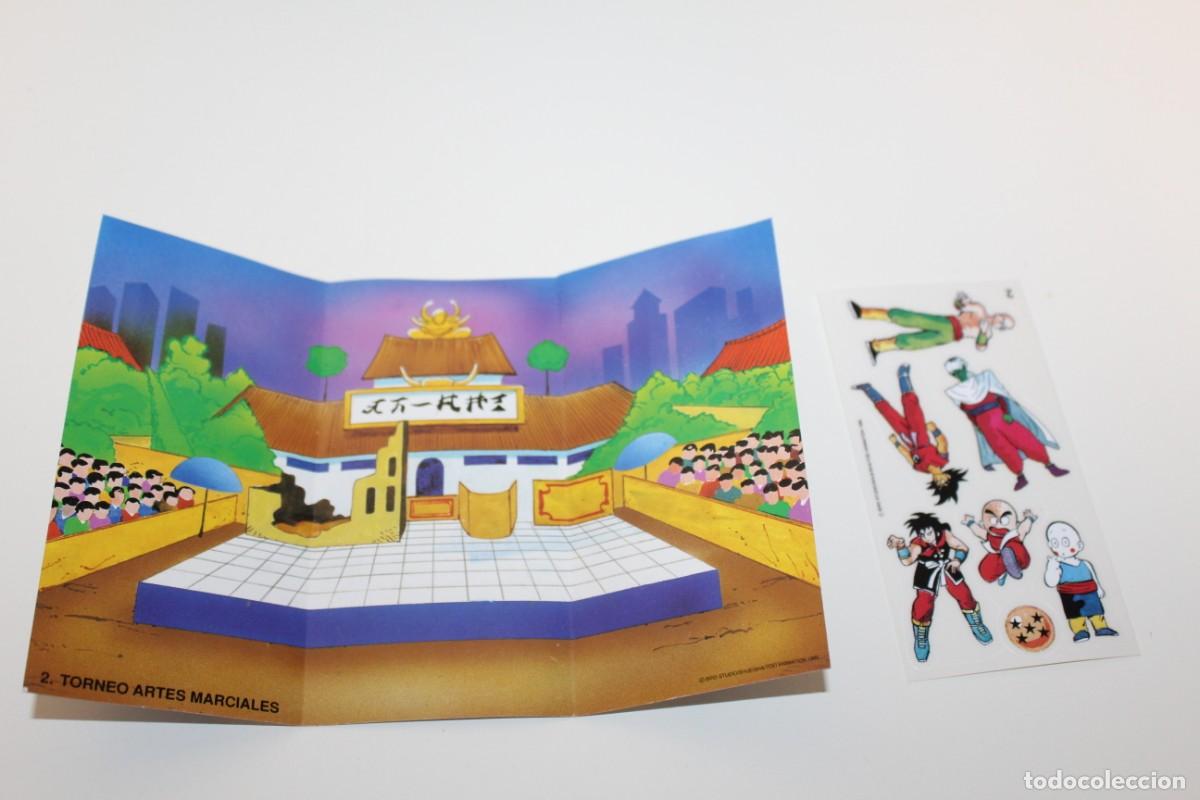Coleccionismo cromos antiguos: DIORAMA DRAGON BALL DANONE 1986 - Foto 1