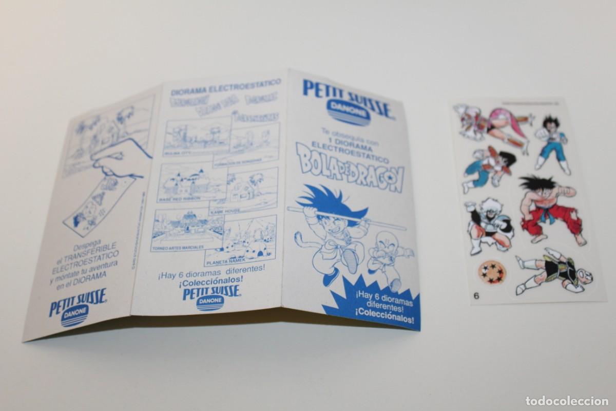 Coleccionismo cromos antiguos: DIORAMA DRAGON BALL DANONE 1986 - Foto 2