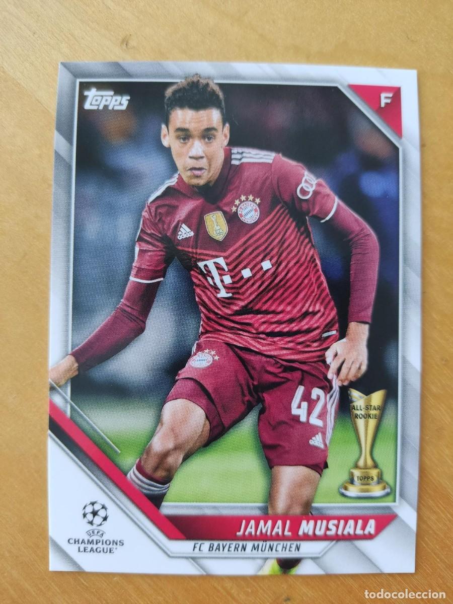 Coleccionismo Cromos antiguos: JAMAL MUSIALA ALL STAR ROOKIE - TOPPS FLAGSHIP 2021-22