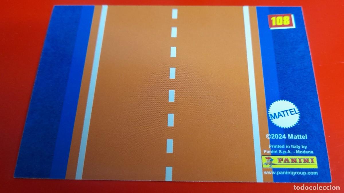 Coleccionismo Cromos antiguos: 108 HOT WHEELS ON THE ROAD - PANINI - 2025