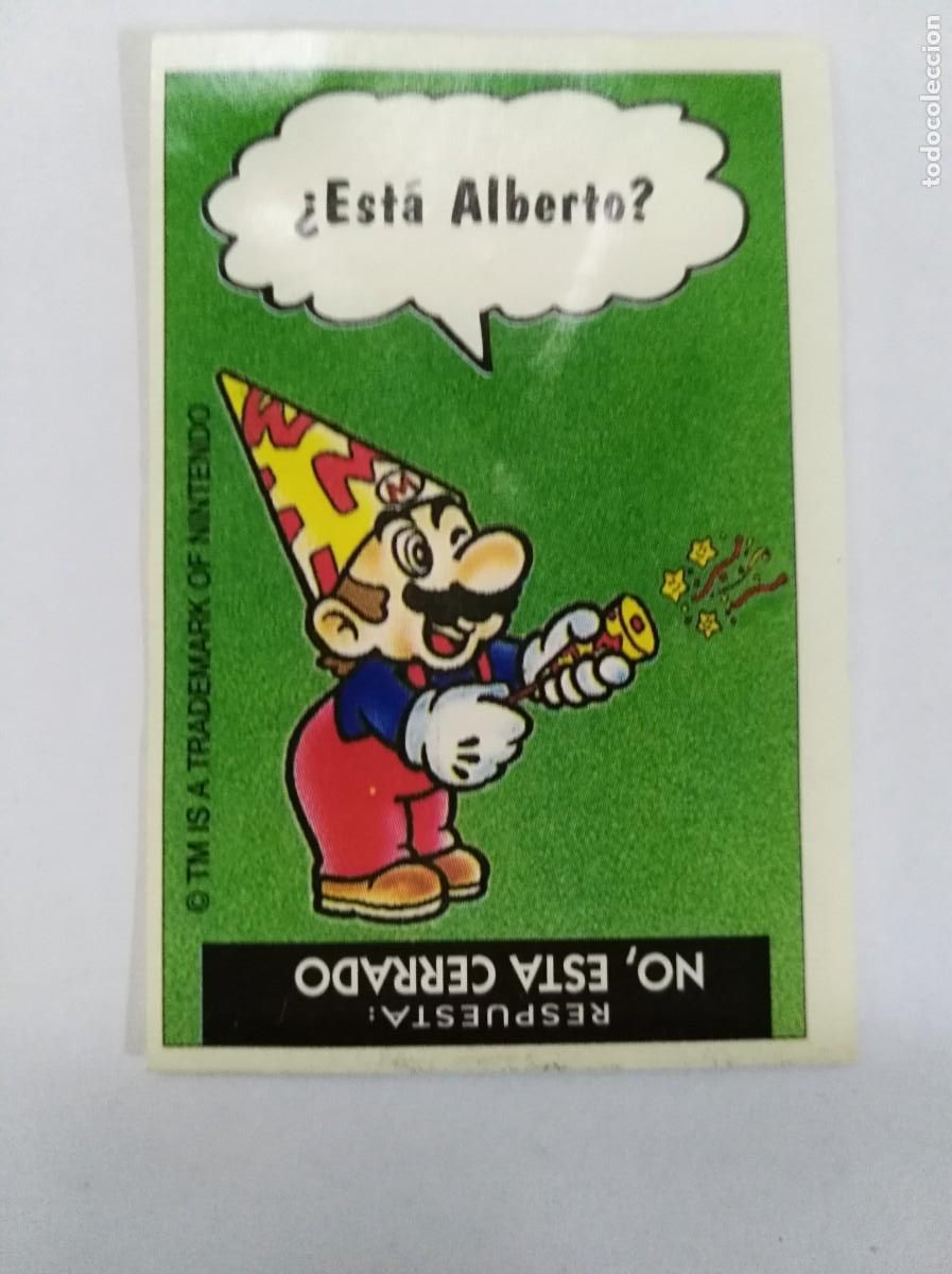 Coleccionismo cromos antiguos: Cromo Super Mario. 4. Bimbo - Foto 1