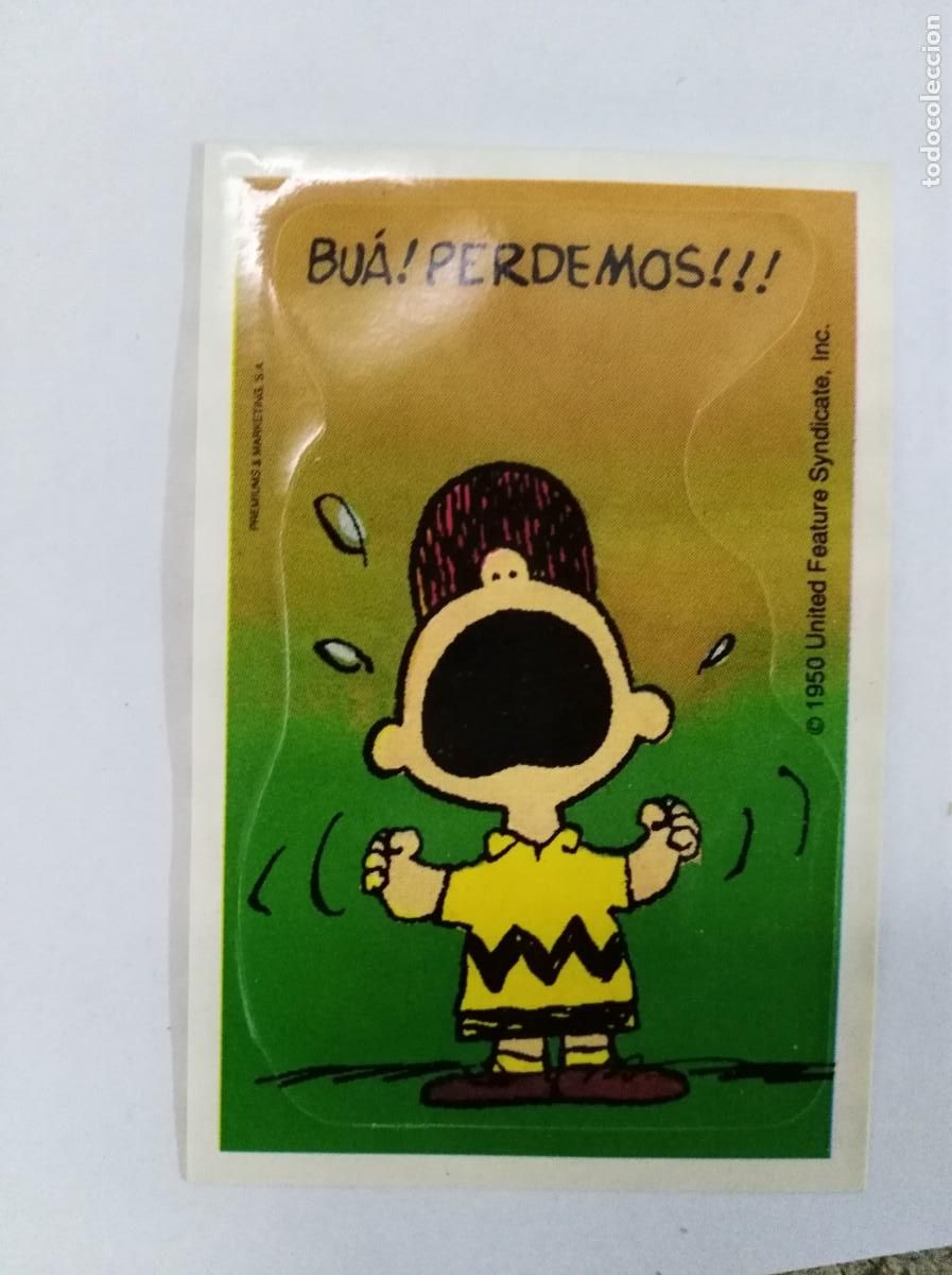 Coleccionismo cromos antiguos: Cromo Carlitos y Snoopy. Donuts - Foto 1