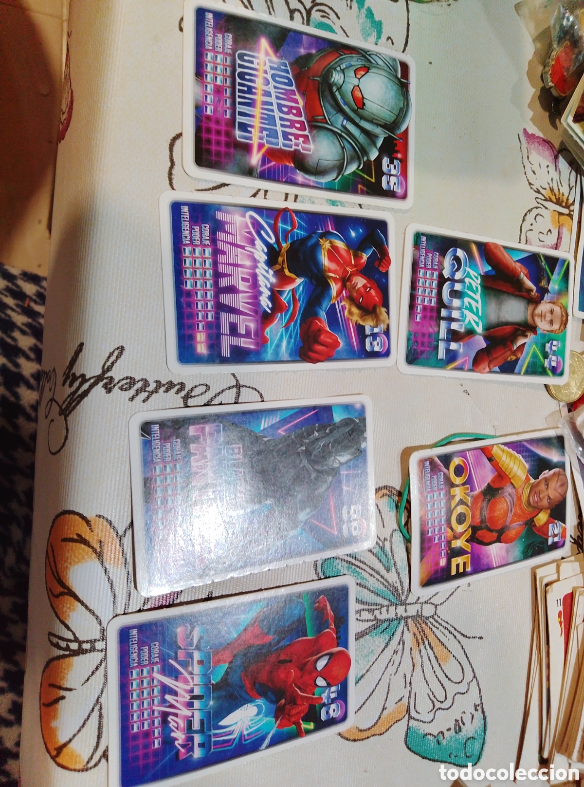 Coleccionismo cromos antiguos: marvel descubre tu poder - Foto 3