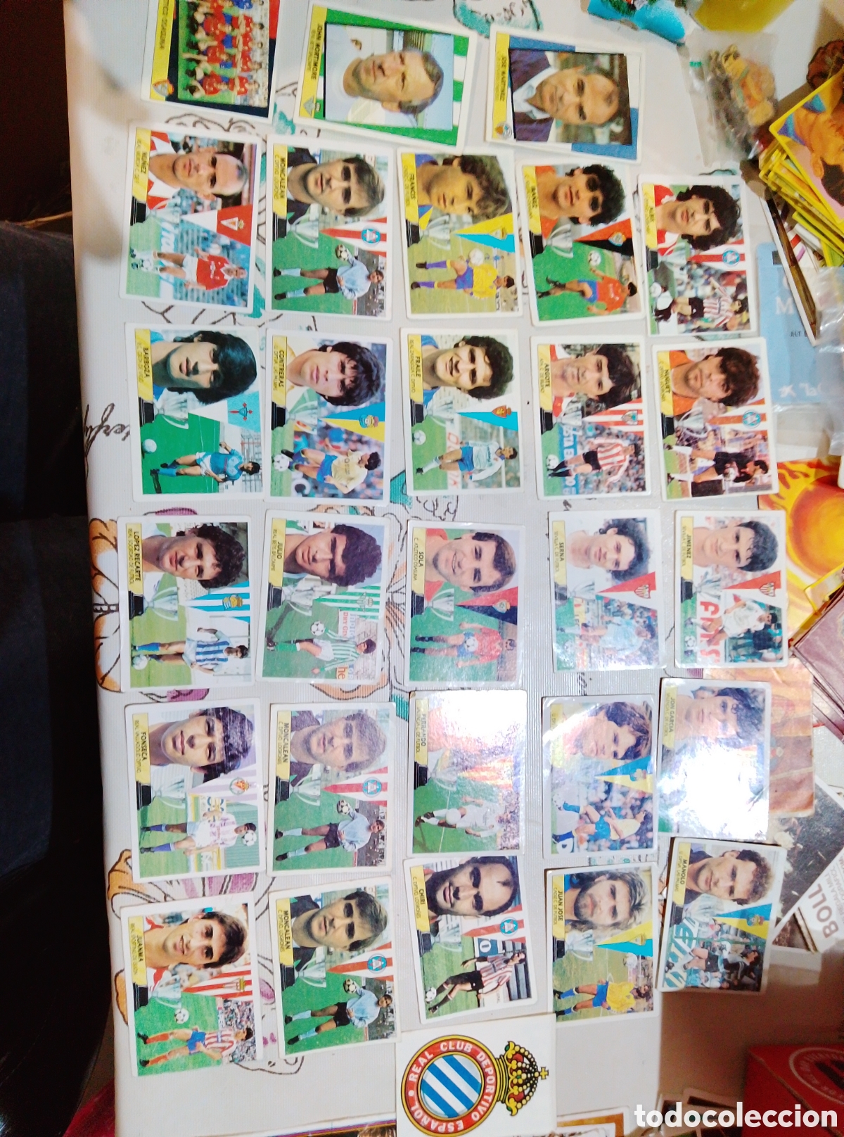 Coleccionismo cromos antiguos: liga 1987/1988 cromos - Foto 1
