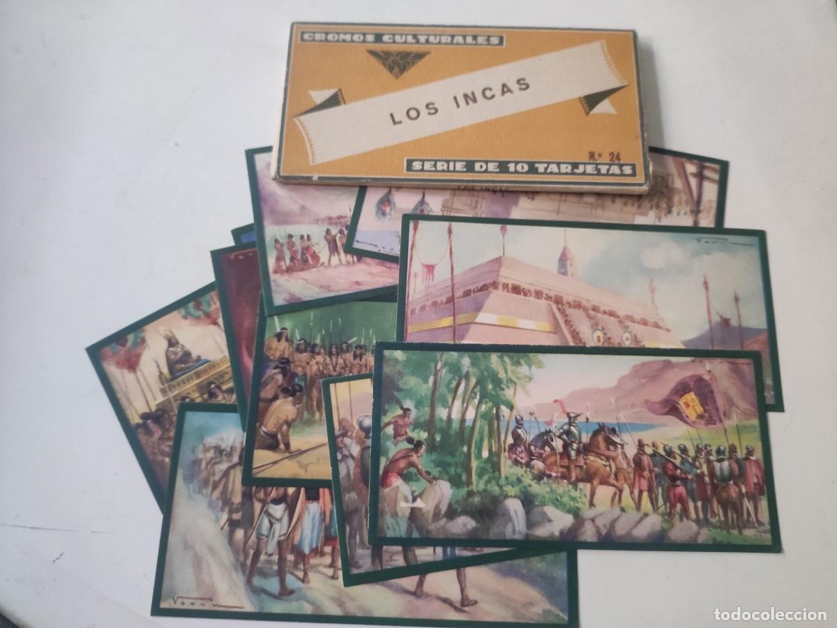 Coleccionismo cromos antiguos: Cromos cultures. Los Incas - Foto 1