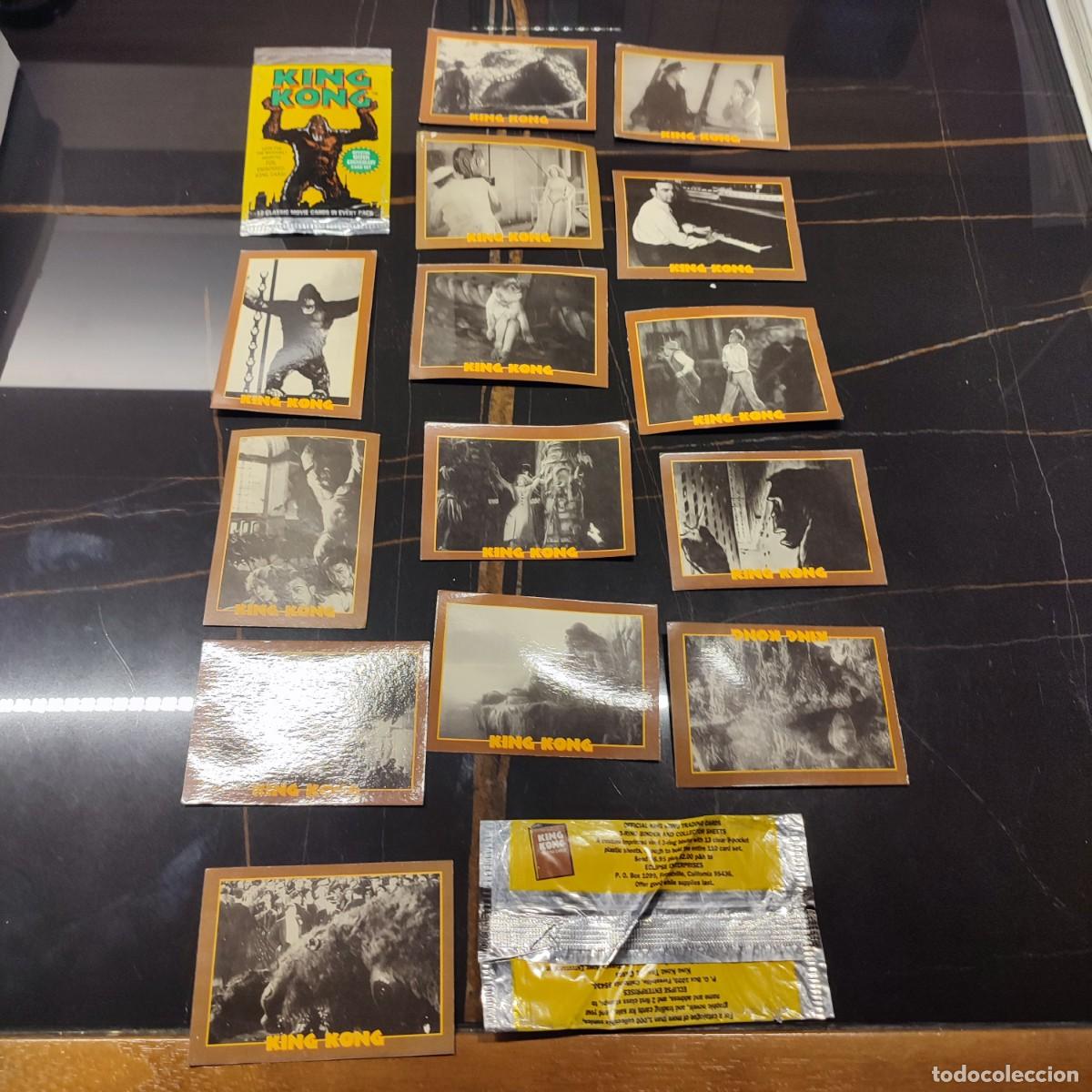 Coleccionismo cromos antiguos: CROMOS Y SOBRES DE KING KONG 1933 - Foto 1
