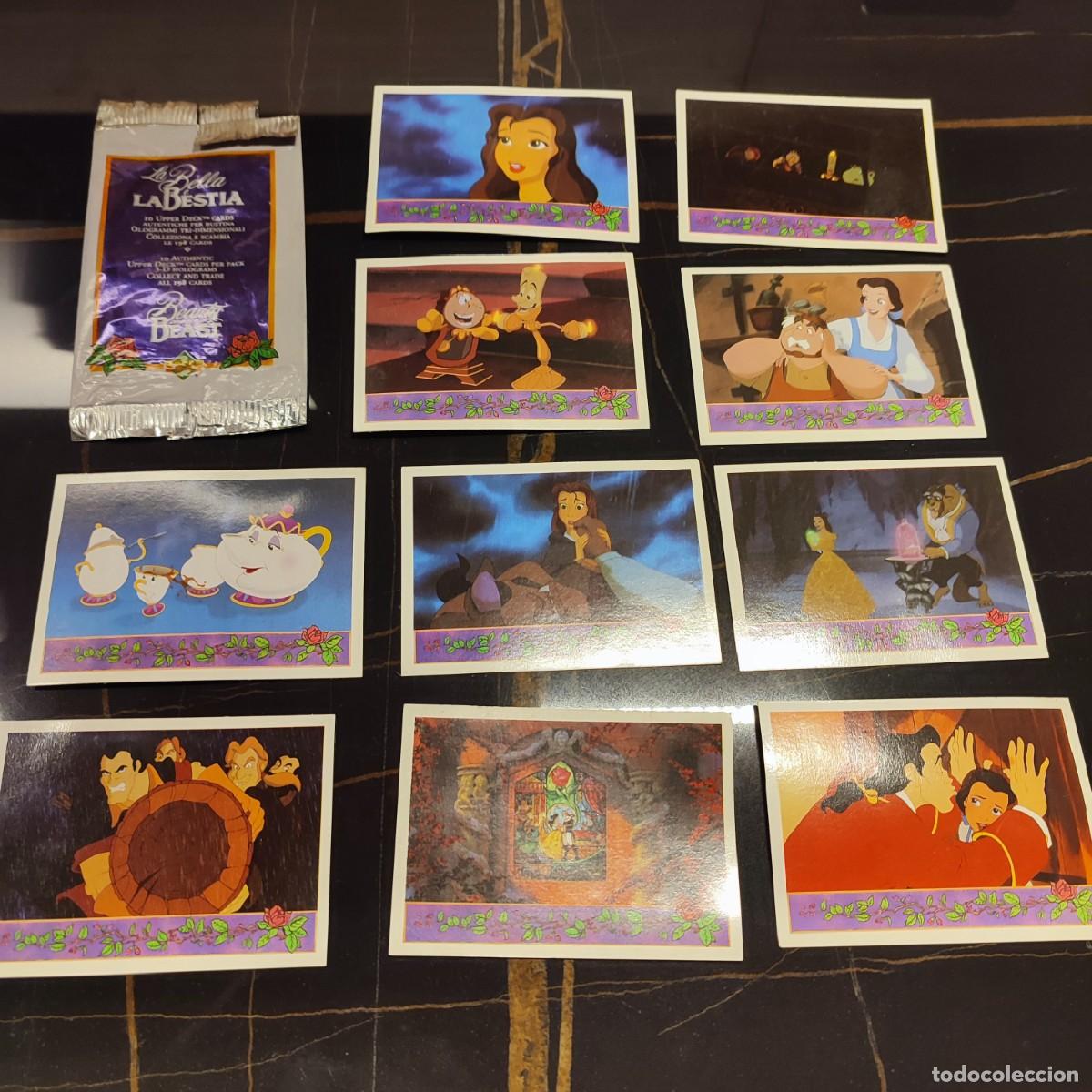 Coleccionismo cromos antiguos: CROMOS LA BELLA Y LA BESTIA - Foto 1