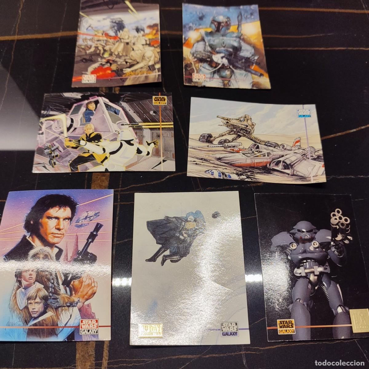Coleccionismo cromos antiguos: CROMOS STAR WARS GALAXY - Foto 1