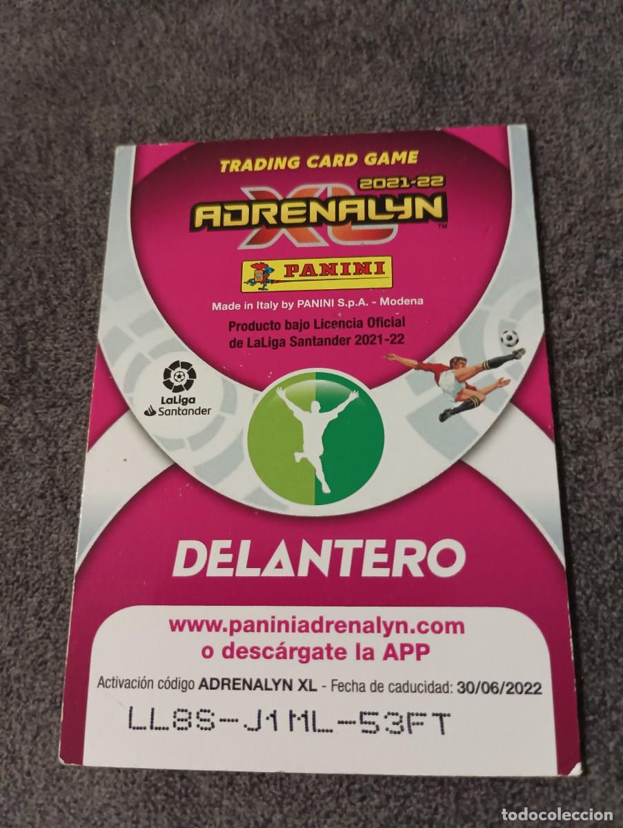 Coleccionismo cromos antiguos: NEGREDO ADRENALYN 21-22 - Foto 2
