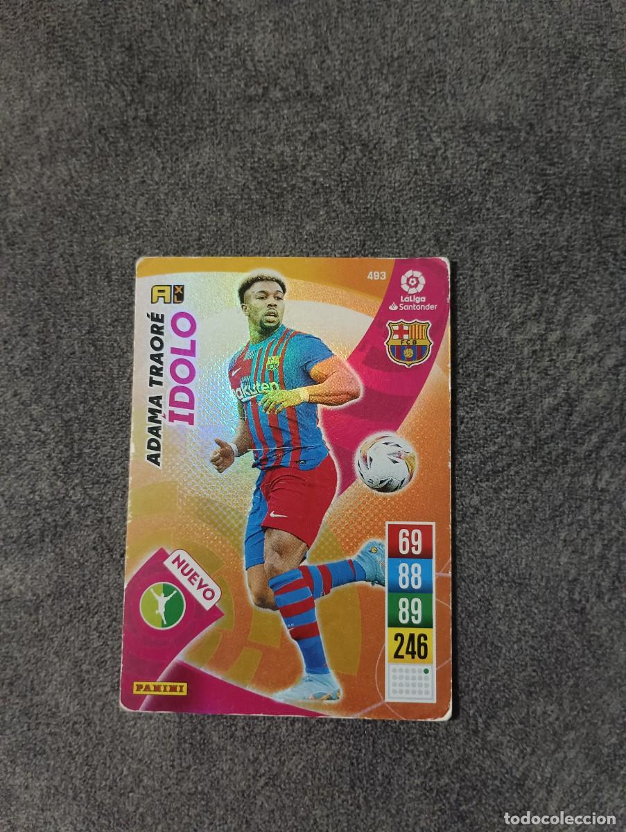 Coleccionismo Cromos antiguos: ADAMA TRAORE IDOLO PANINI ADRENALYN 21-22