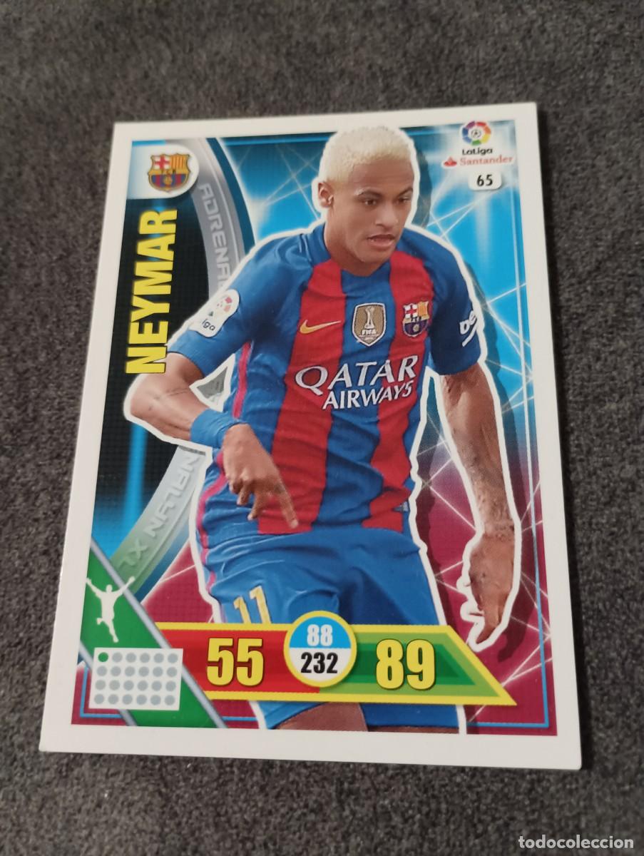 Coleccionismo cromos antiguos: NEYMAR PANINI ADRENALYN 16-17 - Foto 1