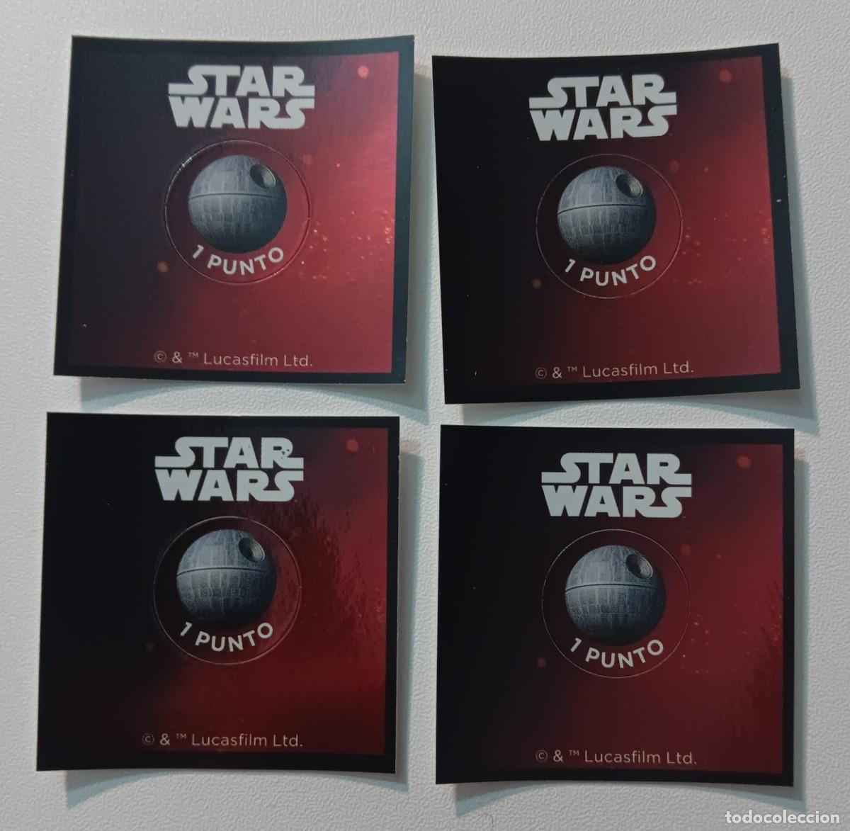 Coleccionismo cromos antiguos: cromo puntos star wars - Foto 1