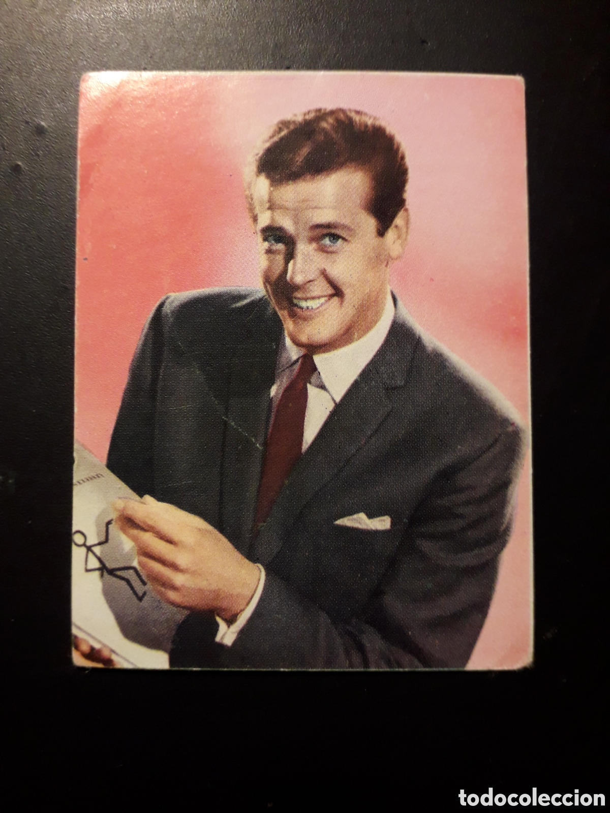 Collezionismo Figurine antiche: ROGER MORE, ARTISTAS DE LA TV Y DEL CINE N&deg; 22 ED ESTE 1966 SIN PEGAR, PEDIDO M&Iacute;NIMO 3&euro;