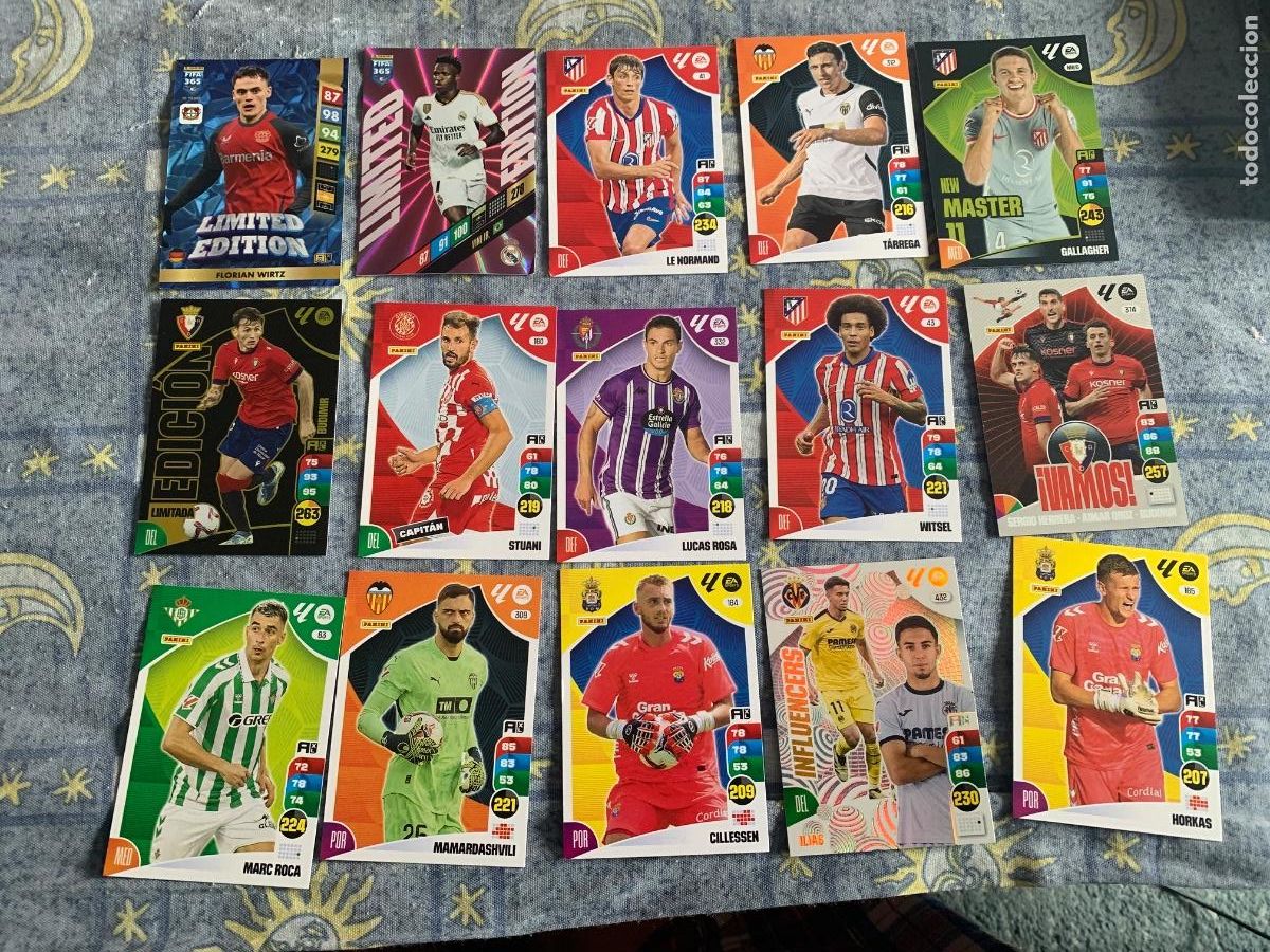 Coleccionismo cromos antiguos: Lote adrenalyn 2024/25 - Foto 1