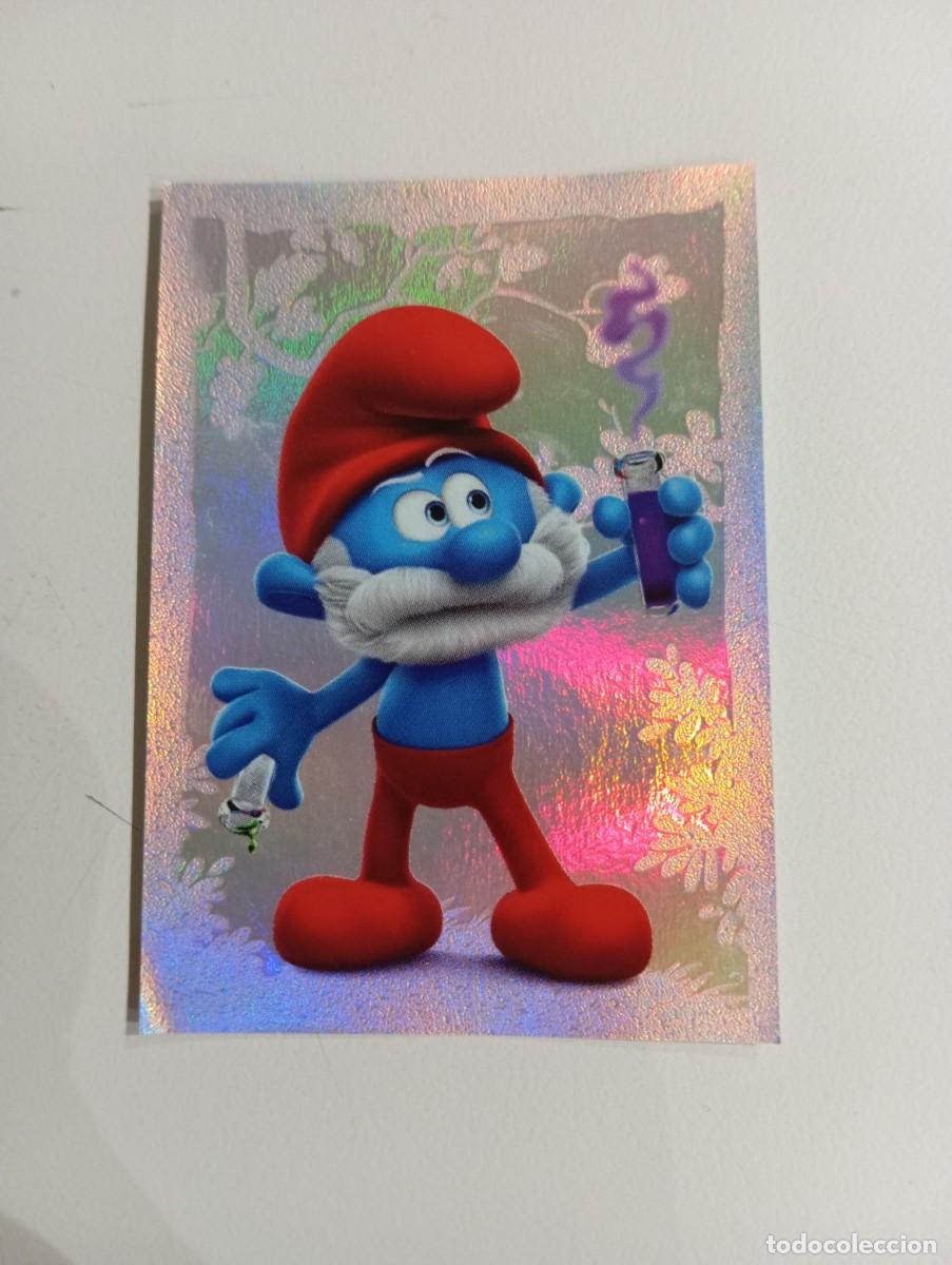 Coleccionismo cromos antiguos: Cromos stickers los pitufos 6 - Foto 1