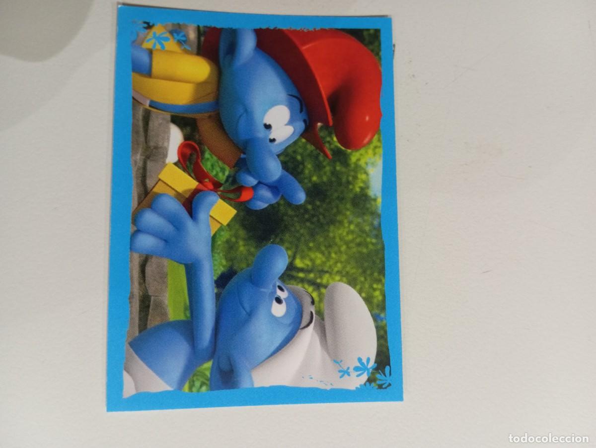 Coleccionismo cromos antiguos: Cromos stickers los pitufos 21 - Foto 1