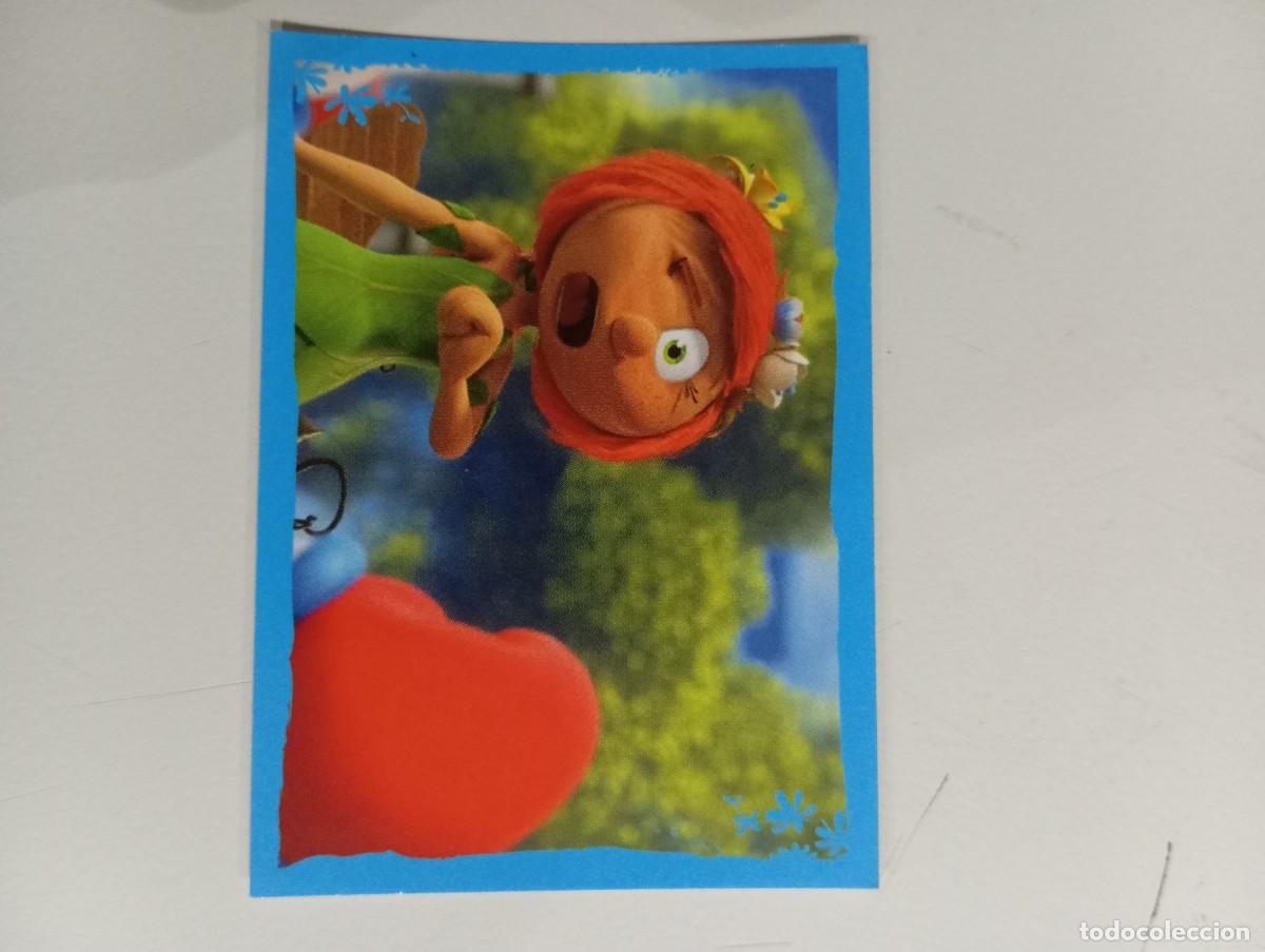 Coleccionismo cromos antiguos: Cromos stickers los pitufos 129 - Foto 1