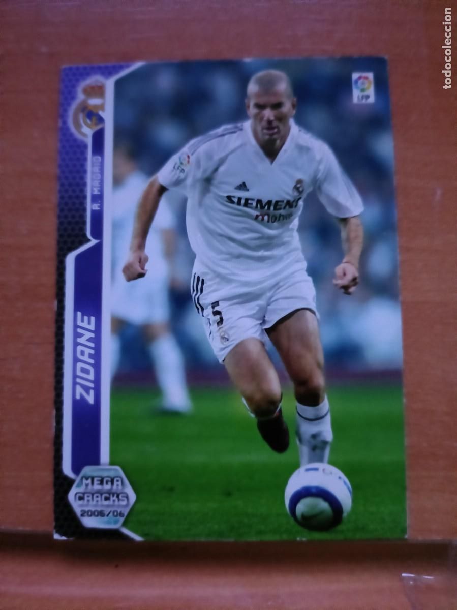 Coleccionismo cromos antiguos: zidane, 05 06 megacracks - Foto 1