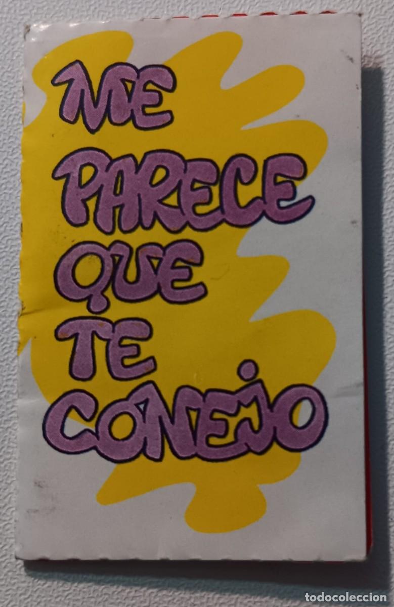 Coleccionismo Cromos antiguos: cromo serie movi cards me parece que te conejo promocion bollycao panrico