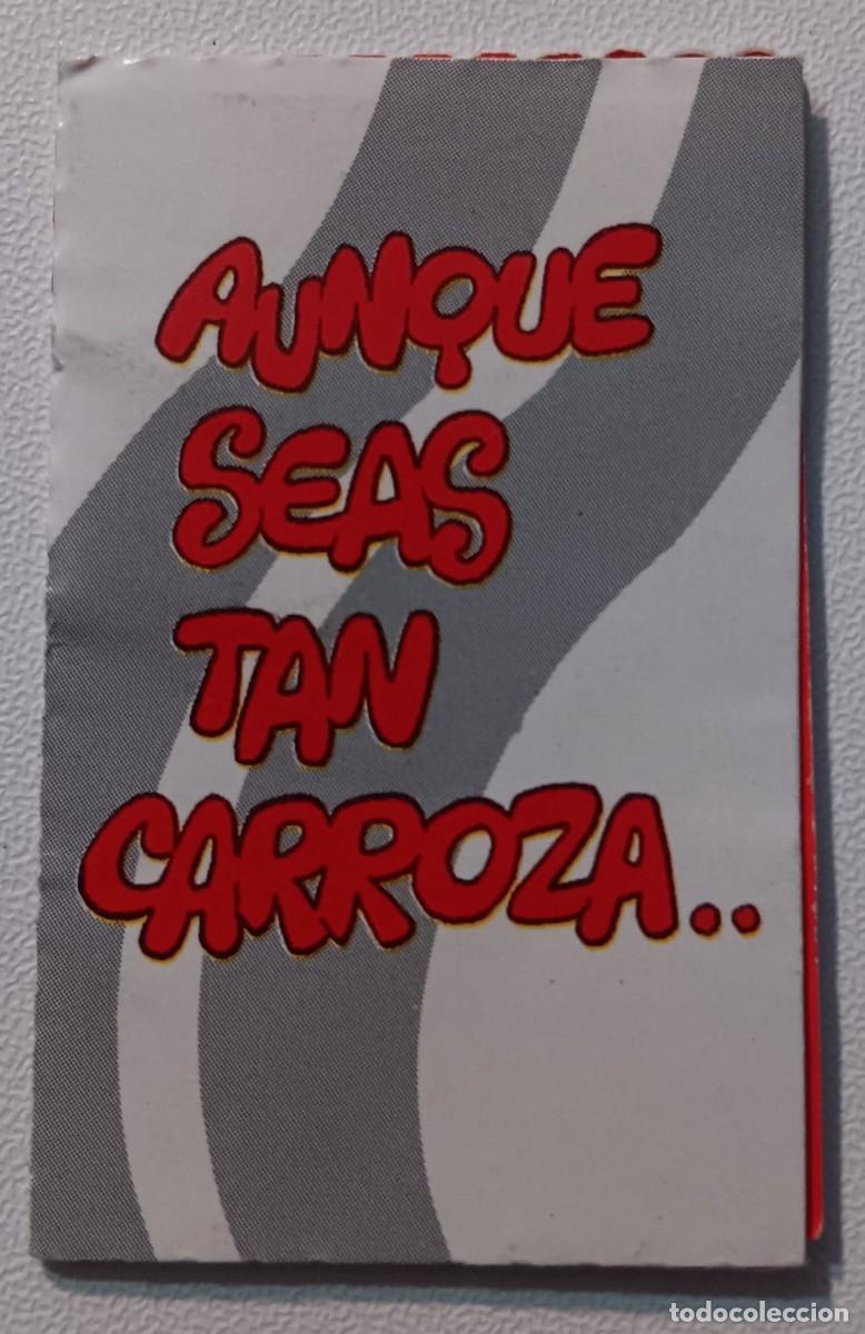 Coleccionismo Cromos antiguos: cromo serie movi cards aunque seas tan carroza promocion bollycao panrico