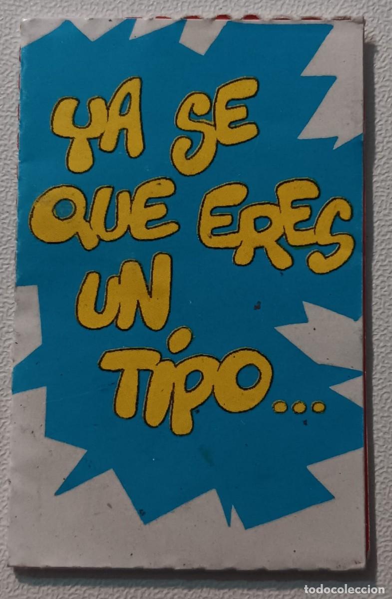 Coleccionismo Cromos antiguos: cromo serie movi cards ya se que eres un tipo promocion bollycao panrico