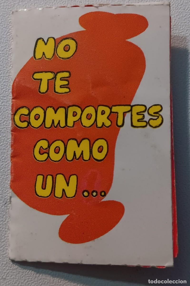 Coleccionismo Cromos antiguos: cromo serie movi cards no te comportes como un promocion bollycao panrico