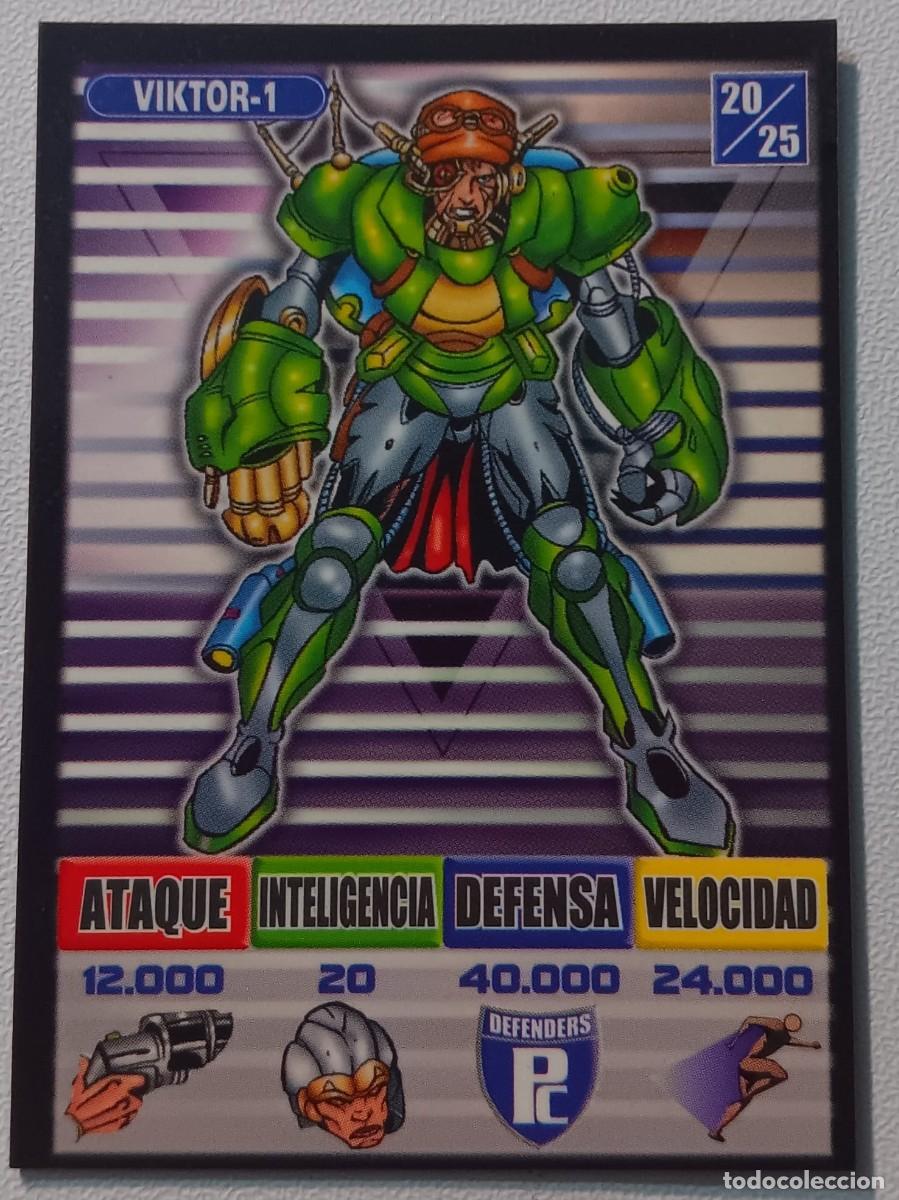 Coleccionismo Cromos antiguos: cromo serie kaos the game VIKTOR 1 promocion bollycao panrico