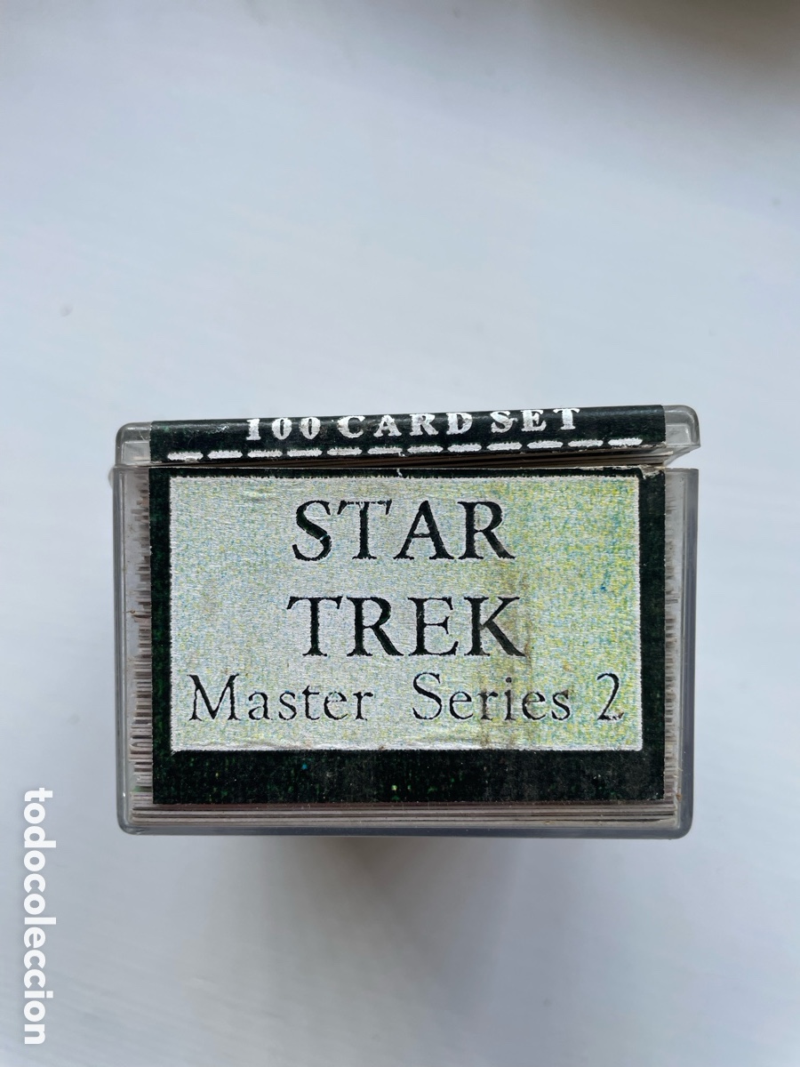 Coleccionismo cromos antiguos: STAR TREK CROMOS MASTER SERIES 1 Y 2 COMPLETOS - Foto 6